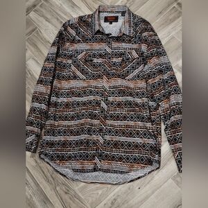 Rock&Roll denim western cowboy shirt XL